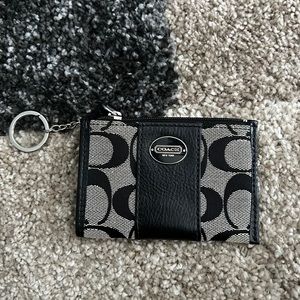 Coach wallet key chain